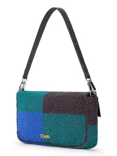 Staud Women's Timmy Beaded Convertible Shoulder Bag - Conch Shell | Thumbnail 2