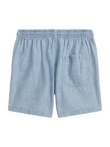 Polo Ralph Lauren Little Boy's & Boy's Chambray Twill Shorts - Chambray - Size 18 | Thumbnail 2