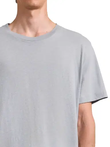 Frescobol Carioca Men's Dinis Cotton-Linen T-Shirt | Thumbnail 4