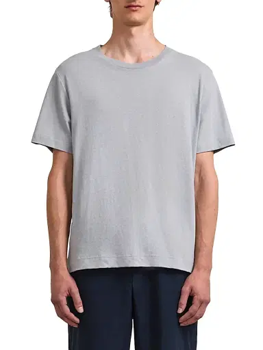 Frescobol Carioca Men's Dinis Cotton-Linen T-Shirt | Thumbnail 1