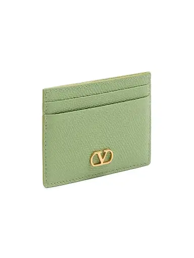 Valentino Garavani Women's VLogo Signature Grainy Calfskin Card Holder | Thumbnail 2 Valentino Garavani Women's VLogo Signature Grainy Calfskin Card Holder | Thumbnail 2