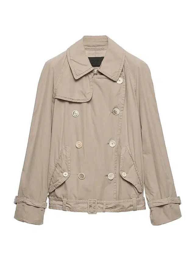 Men's Technical Cotton Jacket - Beige
