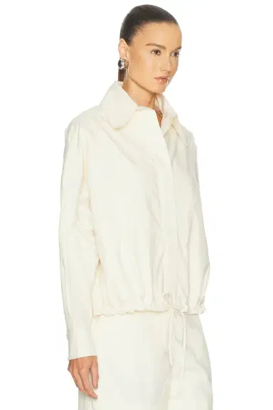 Stella McCartney Washed Cotton Sporty Bomber Jacket | Thumbnail 2 Stella McCartney Washed Cotton Sporty Bomber Jacket | Thumbnail 2