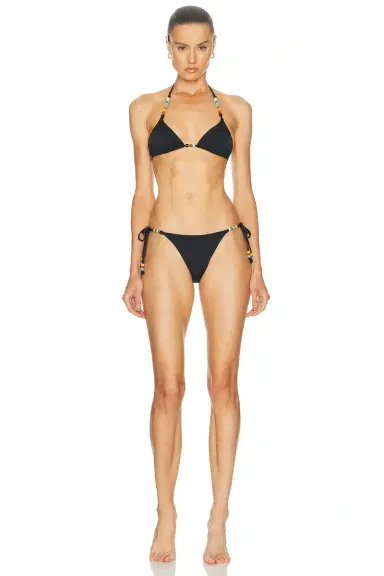 Staud Sisley Side Tie Bikini Bottom | Thumbnail 4 Staud Sisley Side Tie Bikini Bottom | Thumbnail 4