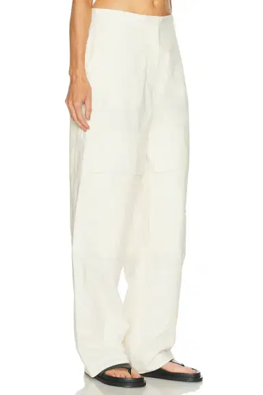 Stella McCartney Washed Cotton Cargo Trouser | Thumbnail 2 Stella McCartney Washed Cotton Cargo Trouser | Thumbnail 2