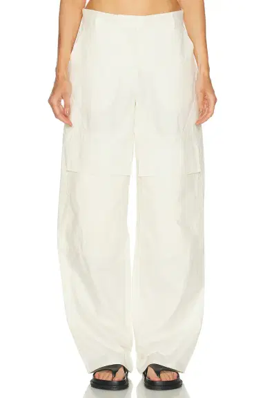 Stella McCartney Washed Cotton Cargo Trouser | Thumbnail 1 Stella McCartney Washed Cotton Cargo Trouser | Thumbnail 1