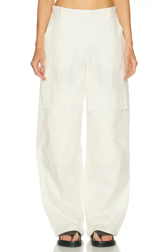 Washed Cotton Cargo Trouser