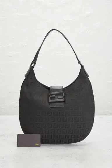 Fendi Zucchino Hobo Bag | Thumbnail 10
