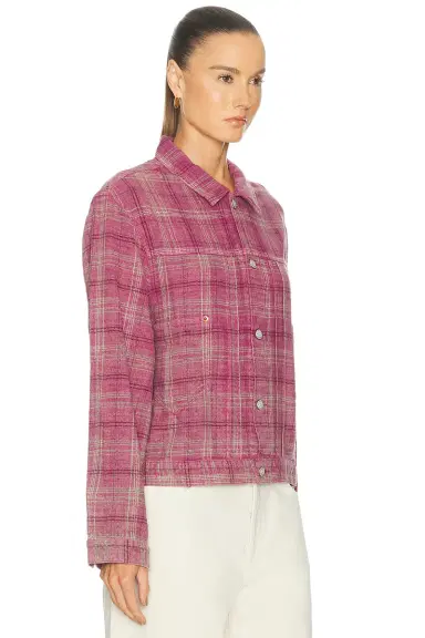 R13 Relaxed Pleated Trucker Jacket | Thumbnail 2