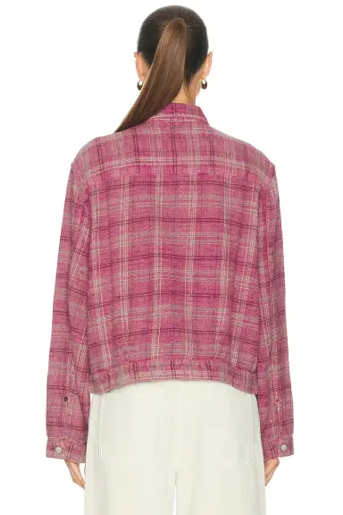 R13 Relaxed Pleated Trucker Jacket | Thumbnail 3