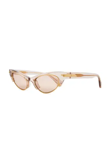 Bottega Veneta Bold Ribbon Cat Eye Sunglasses | Thumbnail 2