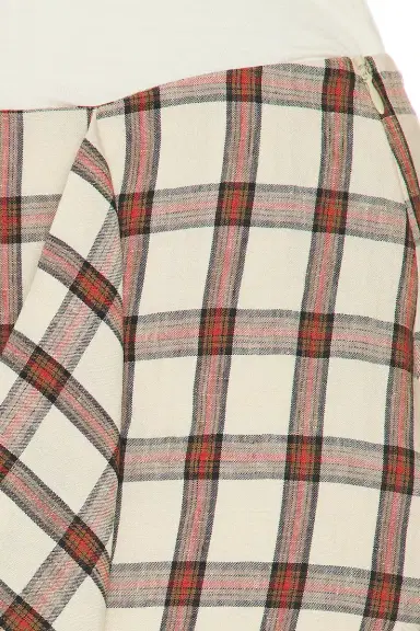 Rohe Draped Check Skirt | Thumbnail 6