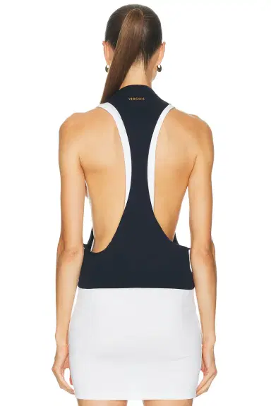 Versace Cut Out Tank Top | Thumbnail 3 Versace Cut Out Tank Top | Thumbnail 3