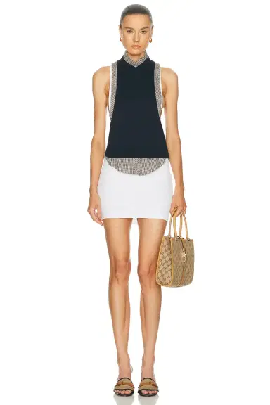 Versace Cut Out Tank Top | Thumbnail 4 Versace Cut Out Tank Top | Thumbnail 4