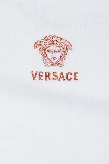 Versace Short Sleeve Polo Top | Thumbnail 5