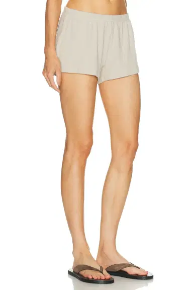 Skims Cotton Rib Loose Boxer Short | Thumbnail 2