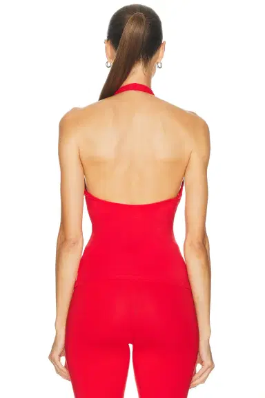 SKIMS Smooth Layers Halter Top | Thumbnail 3