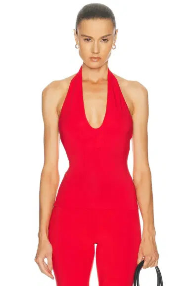 SKIMS Smooth Layers Halter Top | Thumbnail 1