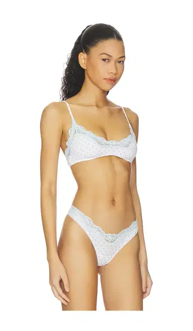 Skims Fits Everybody Lace Scoop Bralette | Thumbnail 2