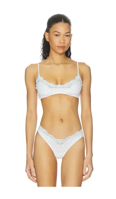 Skims Fits Everybody Lace Scoop Bralette | Thumbnail 1