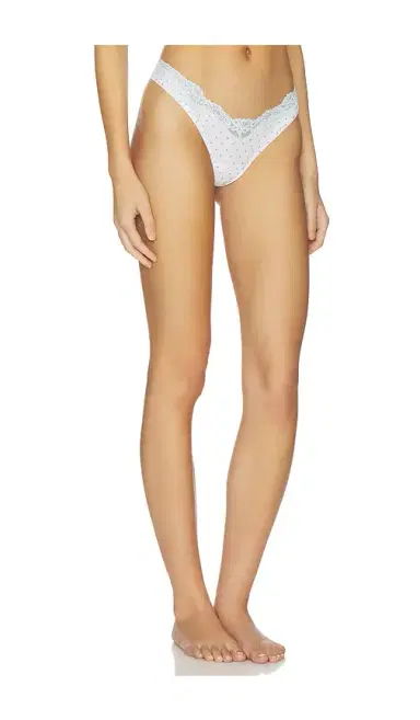 Skims Fits Everybody Lace Lace Dipped Thong | Thumbnail 2
