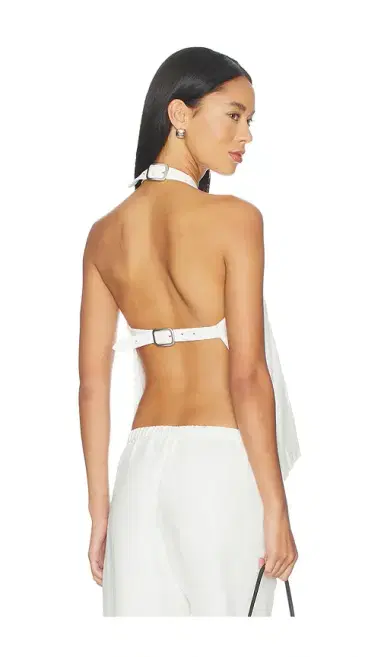 WeWoreWhat Buckle Back Halter Top | Thumbnail 1