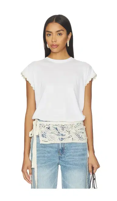 Frame The Crochet Muscle Tee | Thumbnail 1 Frame The Crochet Muscle Tee | Thumbnail 1