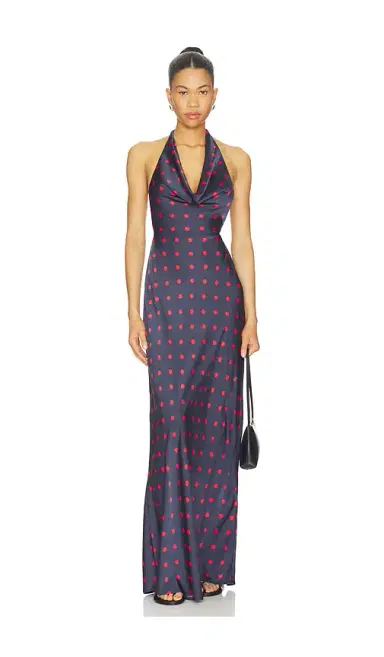 WeWoreWhat Cowl Halter Maxi Dress | Thumbnail 1