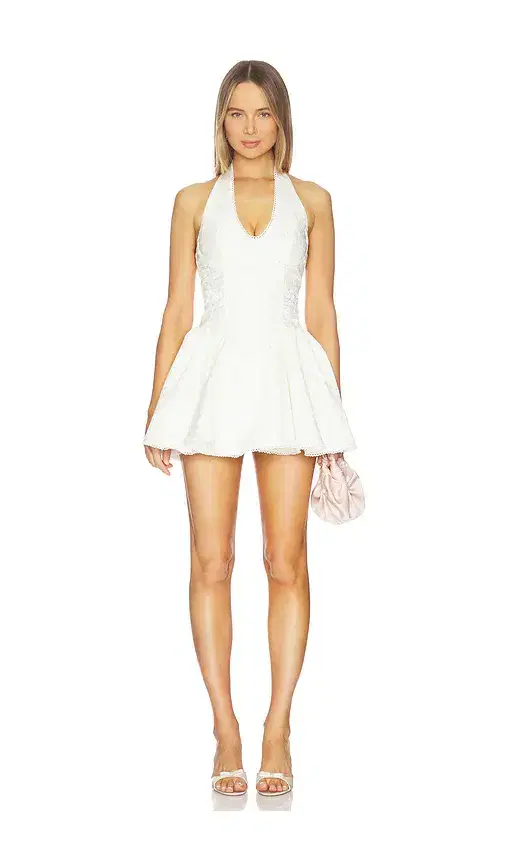 Amity V- Neck Corset Mini Dress