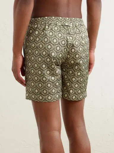 Orlebar Brown Bulldog Passetto Straight-Leg Mid-Length Printed Swim Shorts - Men | Thumbnail 3 Orlebar Brown Bulldog Passetto Straight-Leg Mid-Length Printed Swim Shorts - Men | Thumbnail 3