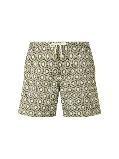 Orlebar Brown Bulldog Passetto Straight-Leg Mid-Length Printed Swim Shorts - Men | Thumbnail 1 Orlebar Brown Bulldog Passetto Straight-Leg Mid-Length Printed Swim Shorts - Men | Thumbnail 1