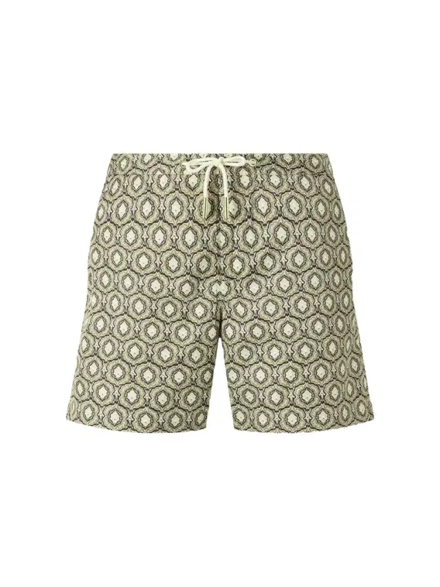 Bulldog Passetto Straight-Leg Mid-Length Printed Swim Shorts - Men
