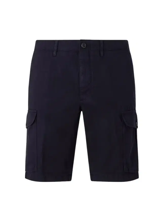 Straight-Leg Cotton and Linen-Blend Shorts - Men