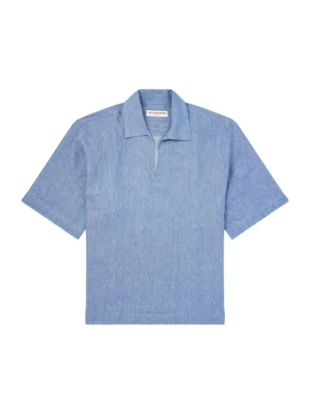 Orlebar Brown Vincent Linen Polo Shirt - Men