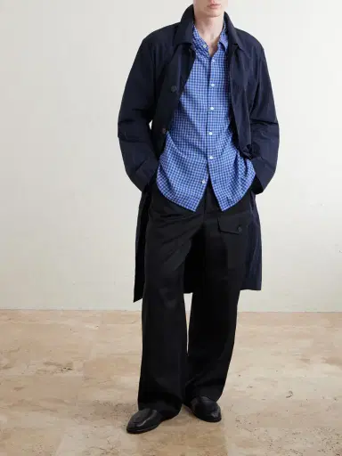 Corridor Bruce Button-Down Collar Checked Cotton-Blend Poplin Shirt - Men | Thumbnail 2 Corridor Bruce Button-Down Collar Checked Cotton-Blend Poplin Shirt - Men | Thumbnail 2
