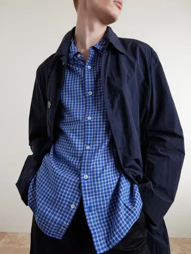 Corridor Bruce Button-Down Collar Checked Cotton-Blend Poplin Shirt - Men | Thumbnail 5 Corridor Bruce Button-Down Collar Checked Cotton-Blend Poplin Shirt - Men | Thumbnail 5