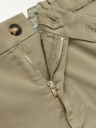 Canali Straight-Leg Linen Suit Trousers - Men | Thumbnail 6