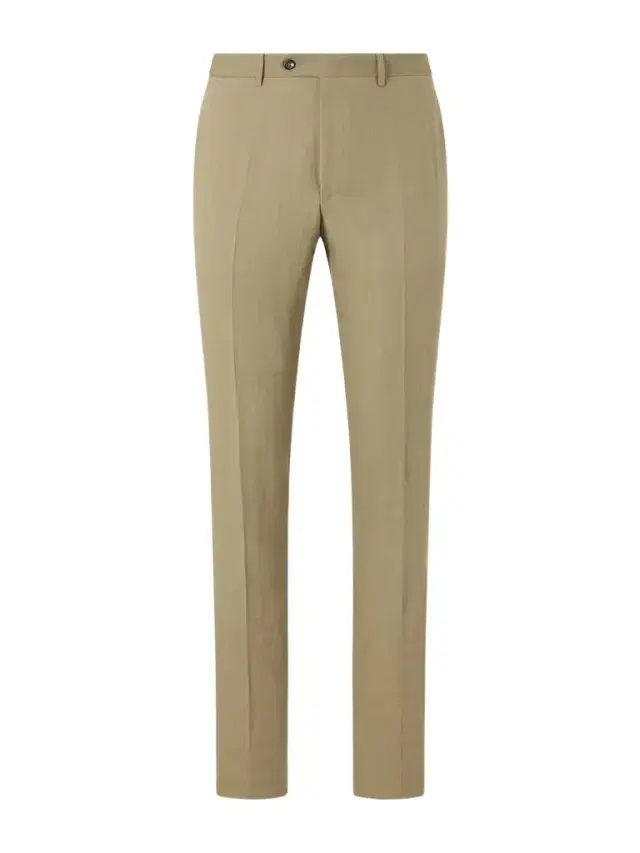 Straight-Leg Linen Suit Trousers - Men