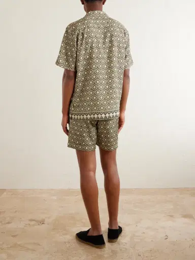 Orlebar Brown Maitan Passetto Camp-Collar Printed Lyocell Shirt - Men | Thumbnail 4 Orlebar Brown Maitan Passetto Camp-Collar Printed Lyocell Shirt - Men | Thumbnail 4