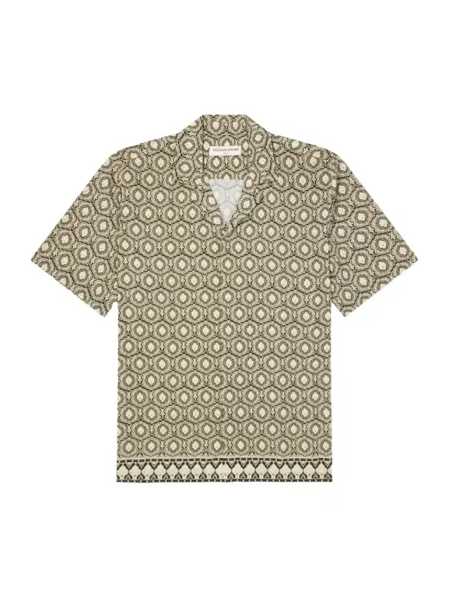 Orlebar Brown Maitan Passetto Camp-Collar Printed Lyocell Shirt - Men