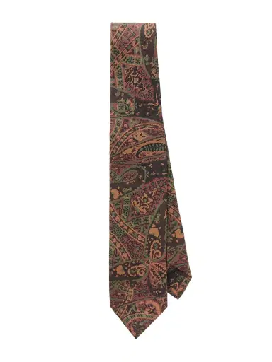 Drake's 7cm Paisley-Print Wool and Silk-Blend Tie - Men | Thumbnail 1