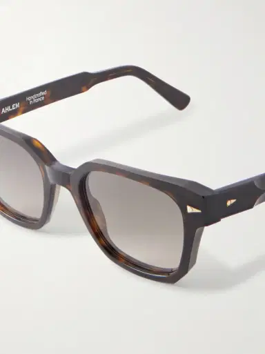 AHLEM Saint Georges D-Frame Tortoiseshell Acetate Sunglasses - Men | Thumbnail 3