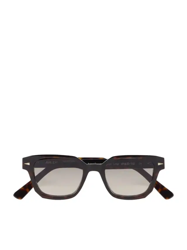 Saint Georges D-Frame Tortoiseshell Acetate Sunglasses - Men