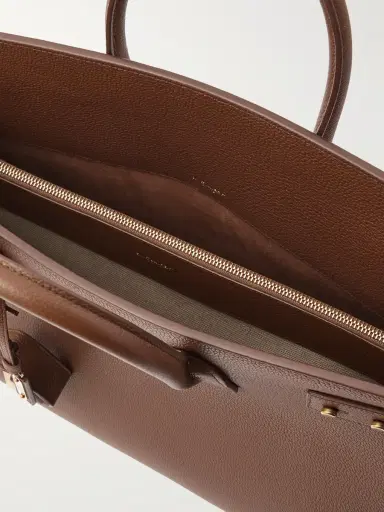 Saint Laurent Sac De Jour Large Full-Grain Leather Tote Bag - Men | Thumbnail 5