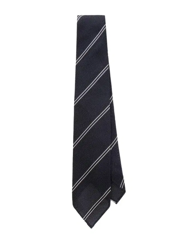 Drake's 7cm Striped Silk Tie - Men