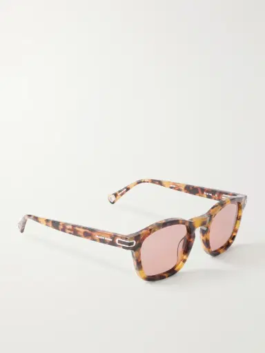 Orlebar Brown The Davey Square-Frame Tortoiseshell Acetate Sunglasses - Men | Thumbnail 4