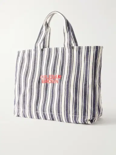 Orlebar Brown Beach Bound Striped Cotton Tote Bag - Men | Thumbnail 4 Orlebar Brown Beach Bound Striped Cotton Tote Bag - Men | Thumbnail 4