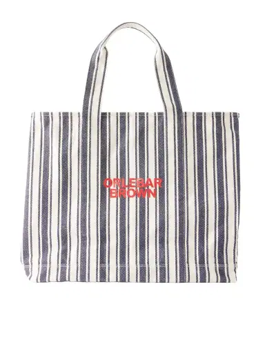 Orlebar Brown Beach Bound Striped Cotton Tote Bag - Men | Thumbnail 1 Orlebar Brown Beach Bound Striped Cotton Tote Bag - Men | Thumbnail 1