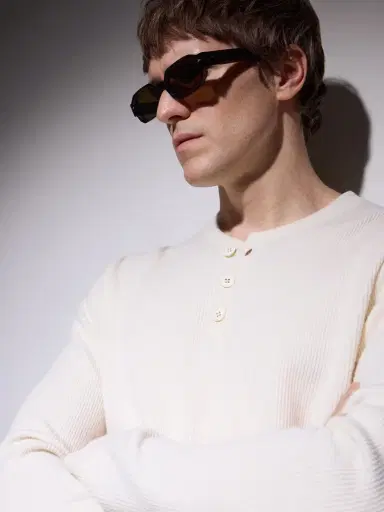 AHLEM Jules Oval-Frame Tortoiseshell Acetate Sunglasses - Men | Thumbnail 5