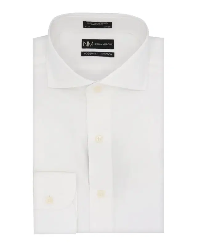 Men 's Modern-Fit Poplin Dress Shirt